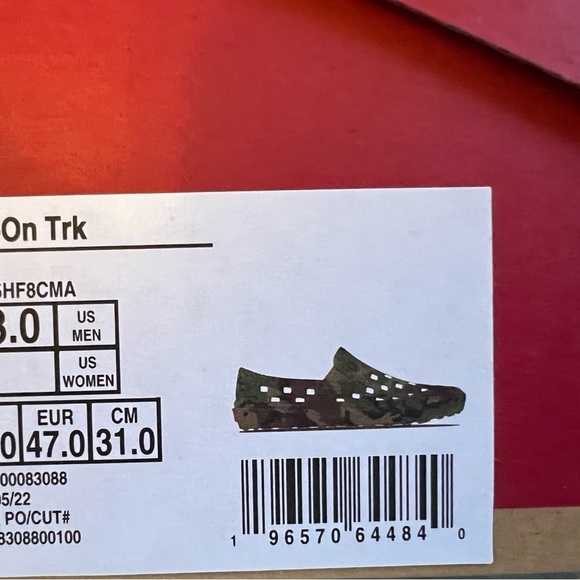 VANS Camo Slip On Trk Shoes VN0A5HF8CMA - Picture 5 of 6